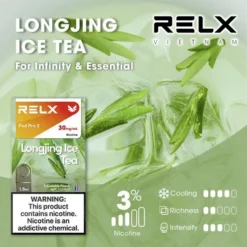 Relx 6代煙彈 龍井冰茶｜1.9ml*3Pod｜3%濃度